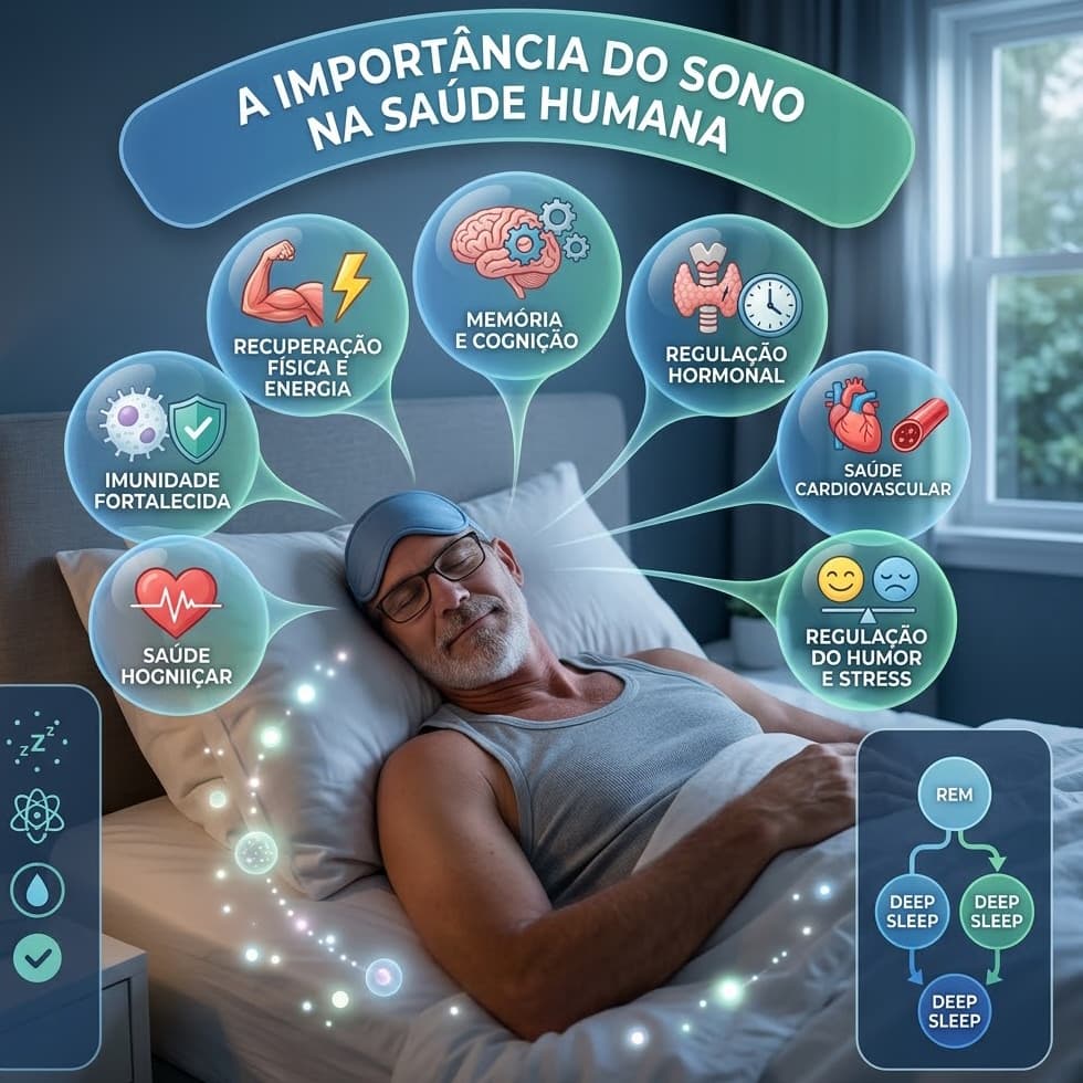 A importância do sono na saúde humana